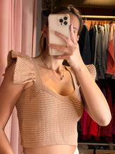 Load image into Gallery viewer, Frufru Crochet Crop Top