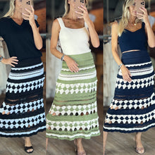 Load image into Gallery viewer, Chelsea Crochet Skirt