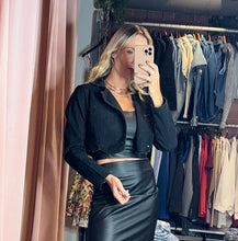 Load image into Gallery viewer, Mila Crop Jean Jacket