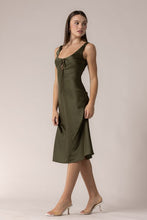 Load image into Gallery viewer, Terese Satin Midi Dress