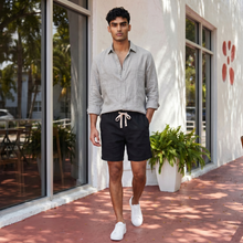 Load image into Gallery viewer, Marcos Men's Linen Shorts