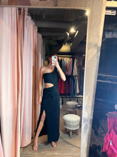 Load image into Gallery viewer, Cristiana Lurex Crochet Dress