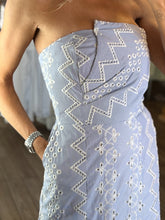 Load image into Gallery viewer, Claire Strapless Eyelet Dress