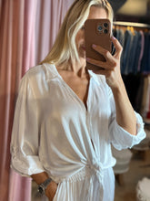 Load image into Gallery viewer, Alegra Satin Button Up Top (pants sold separately)