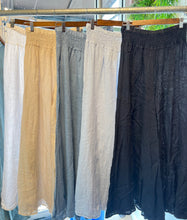 Load image into Gallery viewer, Sonia Extra Wide Linen Pants