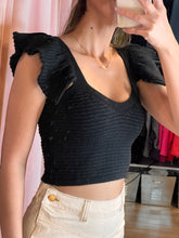 Load image into Gallery viewer, Frufru Crochet Crop Top