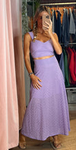 Load image into Gallery viewer, Sara 100% Cotton Skirt Crop Top Set