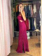 Load image into Gallery viewer, France Crochet Maxi Dress