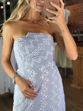 Load image into Gallery viewer, Claire Strapless Eyelet Dress
