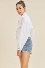 Load image into Gallery viewer, Modesto Cropped Jean Jacket