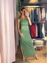 Load image into Gallery viewer, Maina Open Side Crochet Dress