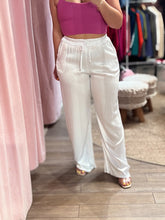Load image into Gallery viewer, Alexis Satin Wide Leg Pants (top sold separately)