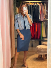 Load image into Gallery viewer, Valdosta Shirring Sleeve Crop Jacket