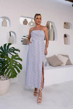 Load image into Gallery viewer, Claire Strapless Eyelet Dress