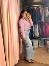 Load image into Gallery viewer, Mila Stripped Button-Up Shirt