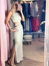 Load image into Gallery viewer, Maina Open Side Crochet Dress