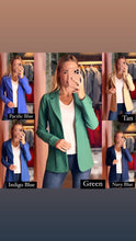 Load image into Gallery viewer, Linka Polyamide Fitted Blazer