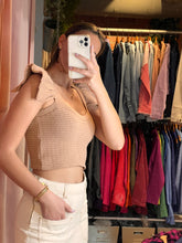 Load image into Gallery viewer, Frufru Crochet Crop Top