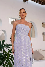 Load image into Gallery viewer, Claire Strapless Eyelet Dress
