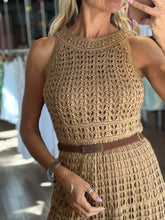 Load image into Gallery viewer, Dawn Crochet Midi Dress