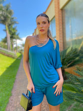 Load image into Gallery viewer, Emily Short & Top  Lounge Set
