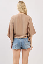 Load image into Gallery viewer, Cordelia Tie Front Top