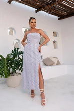 Load image into Gallery viewer, Claire Strapless Eyelet Dress