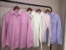 Load image into Gallery viewer, Mila Stripped Button-Up Shirt