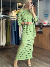 Load image into Gallery viewer, Alani Knit Skirt and Jacket Set