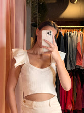 Load image into Gallery viewer, Frufru Crochet Crop Top