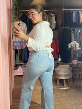 Load image into Gallery viewer, Luna Open Back Button- Up