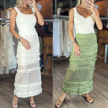Load image into Gallery viewer, Cassy Crochet Skirt