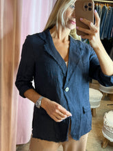 Load image into Gallery viewer, Arya Rustic Linen Blazer