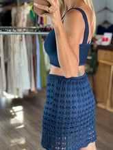 Load image into Gallery viewer, Soraia Mini Crochet Dress