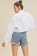 Load image into Gallery viewer, Modesto Cropped Jean Jacket