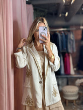 Load image into Gallery viewer, Tilda Linen Blazer with Pads