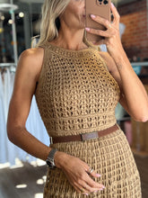 Load image into Gallery viewer, Dawn Crochet Midi Dress
