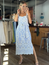 Load image into Gallery viewer, Emory Bow Front Floral Maxi Dress