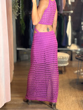Load image into Gallery viewer, Maina Open Side Crochet Dress
