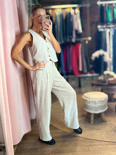 Load image into Gallery viewer, Bailey Striped Vest and Pant Set