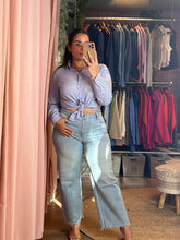 Load image into Gallery viewer, Mila Stripped Button-Up Shirt