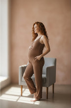 Load image into Gallery viewer, Lotus Cable Knit Jumpsuit