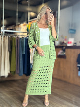 Load image into Gallery viewer, Alani Knit Skirt and Jacket Set
