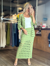 Load image into Gallery viewer, Alani Knit Skirt and Jacket Set