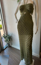 Load image into Gallery viewer, France Crochet Maxi Dress