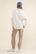 Load image into Gallery viewer, Frankie Satin Cargo Pants