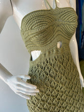 Load image into Gallery viewer, France Crochet Maxi Dress
