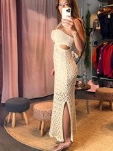 Load image into Gallery viewer, France Crochet Maxi Dress