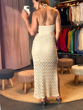 Load image into Gallery viewer, France Crochet Maxi Dress
