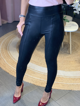 Load image into Gallery viewer, Leka Shiny High-Waisted Pants